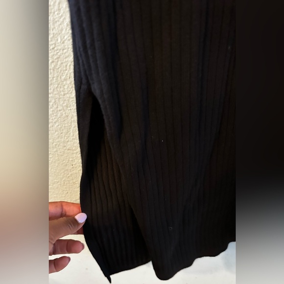 NWT -  Good American Ribbed Belted Dress - Picture 6 of 8